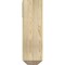 Ekena Millwork Westlake Craftsman Rough Sawn Bracket w/ Offset Brace, Douglas Fir, 8"W x 18"D x 26"H BKT0806X18X26WTL04RDF - alternate 4